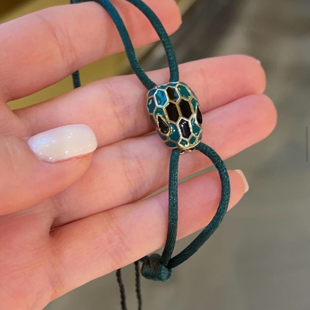 Bulgari braclet (you can change the size) dark green